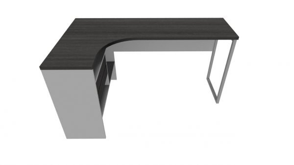 Escritorio Home Office Tipo L con Credenza integrada. Tablero de 5/8". - Imagen 7