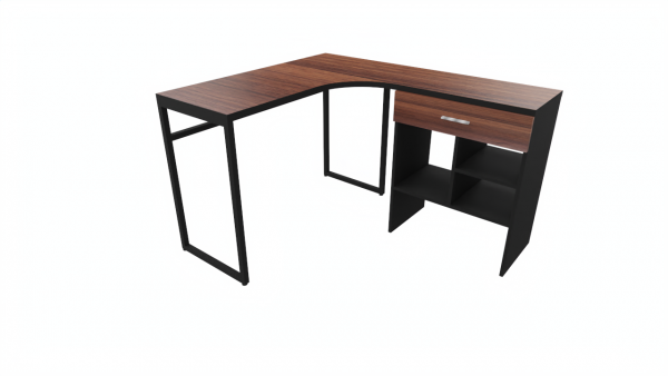 Escritorio en L + Credenza