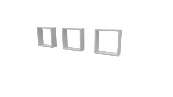 Repisa tipo cubo flotante - Imagen 2