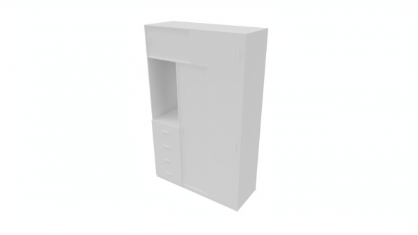 Closet con puertas corredizas