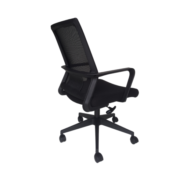 Silla Semiejecutiva, respaldo tipo malla, con brazos fijos - Imagen 5