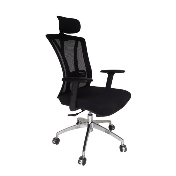 Silla Ejecutiva, respaldo alto con soporte de cabeza - Imagen 3
