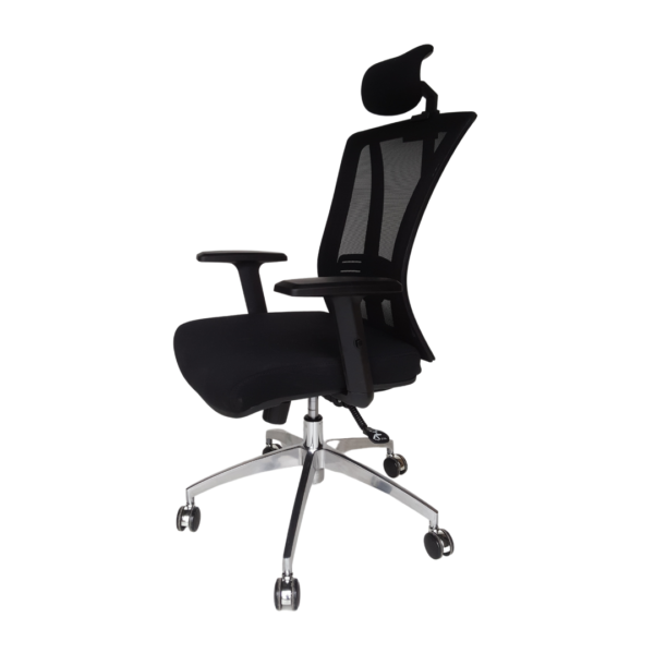 Silla Ejecutiva, respaldo alto con soporte de cabeza