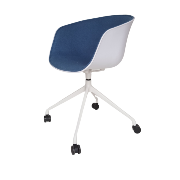 Silla Shell, con rodos